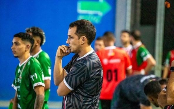Lagarto Futsal anuncia a saída do técnico Davi Mendonça