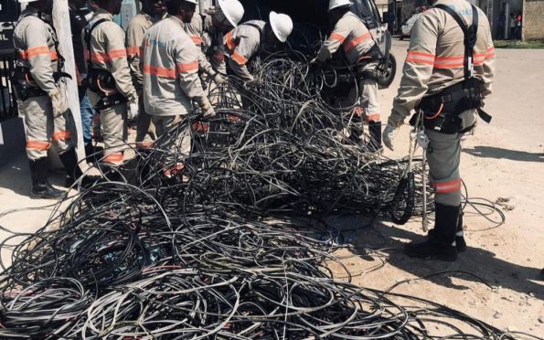 Mais de 250 kg de cabos de energia são apreendidos em Monte Alegre (SE)