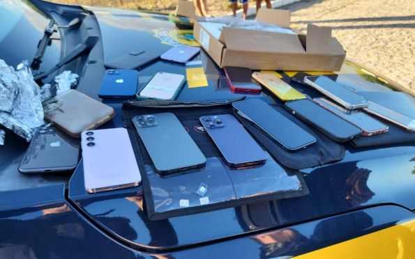 Quatro homens são presos com 31 celulares furtados em Itabaiana 