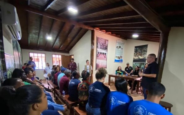 Semac participa de ação de conscientização ambiental na Mata do Junco