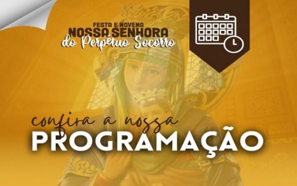 Confira a programação da novena de N. Sra. do Perpétuo Socorro em Aracaju