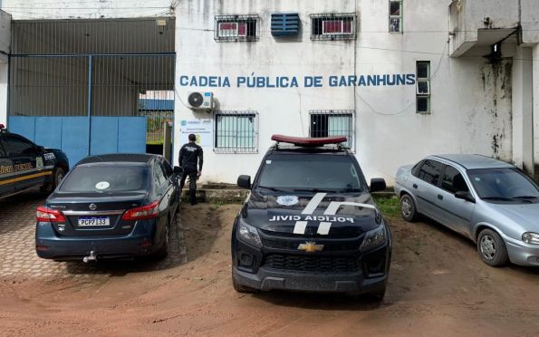 Suspeito de homicídio preso em Garanhuns (PE) é recambiado a Sergipe