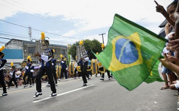 Desfile Cívico: confira como foi a experiência de estudantes de Sergipe