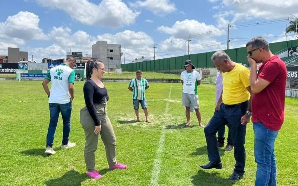 Após reclamação do Lagarto, SEEL e FSF fazem vistoria no Barretão 