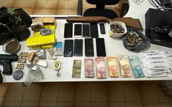 Duas pessoas são presas por tráfico de drogas em Graccho Cardoso (SE)