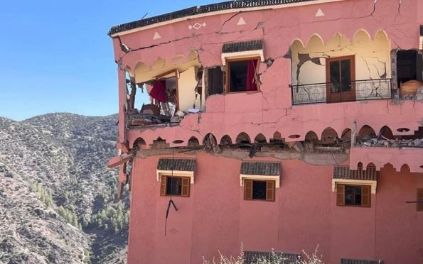 Imagens mostram destruição após forte terremoto no Marrocos