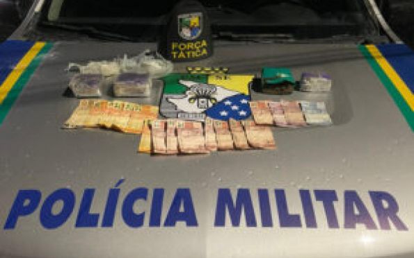 Homem é preso em Neópolis, suspeito de tráfico de drogas