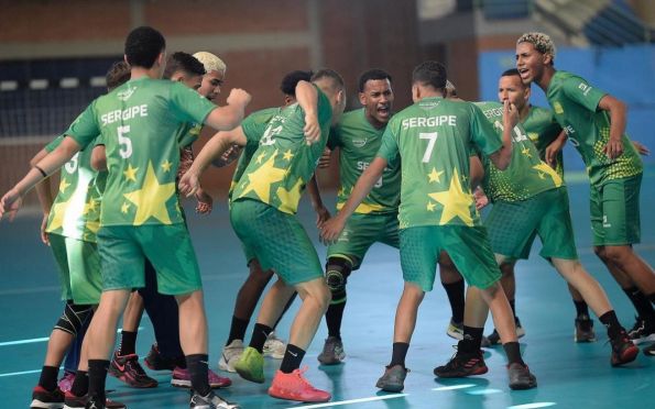 Time Sergipe conquista ouro no handebol nos Jogos da Juventude 2023