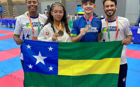 Atletas sergipanos estreiam com medalhas nos Jogos Escolares Brasileiros