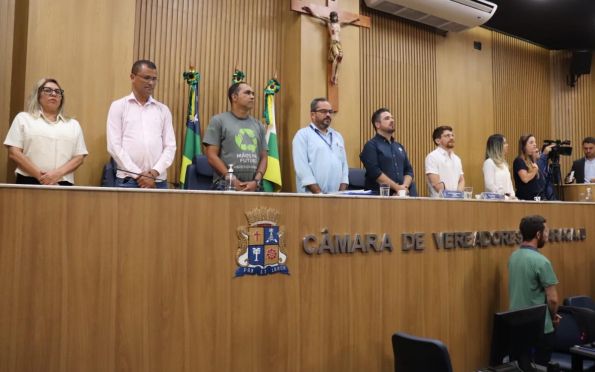 Câmara Municipal de Aracaju lança campanha de sustentabilidade