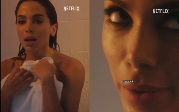 Em novo teaser de Elite, série da Netflix, Anitta surge tomando banho