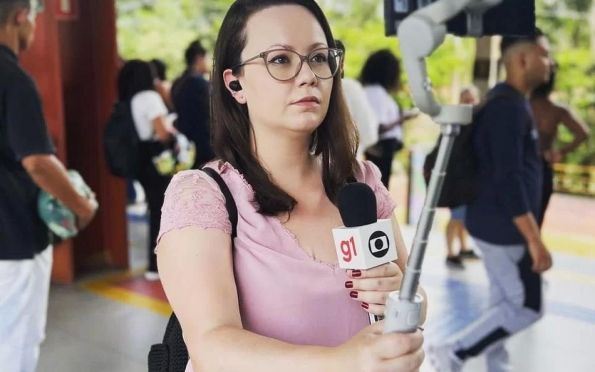Vídeo: repórter da Globo é assaltada durante transmissão ao vivo