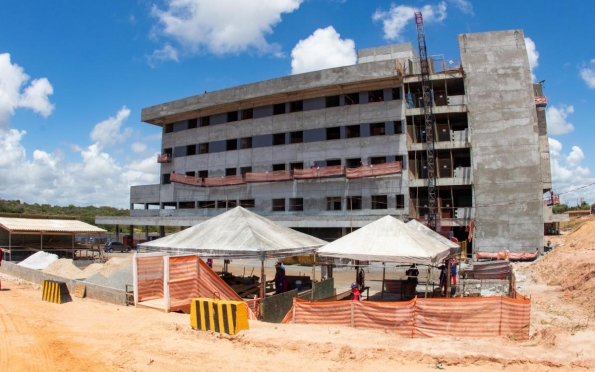 92% das obra estruturais do Hospital do Câncer estão prontas, diz Governo