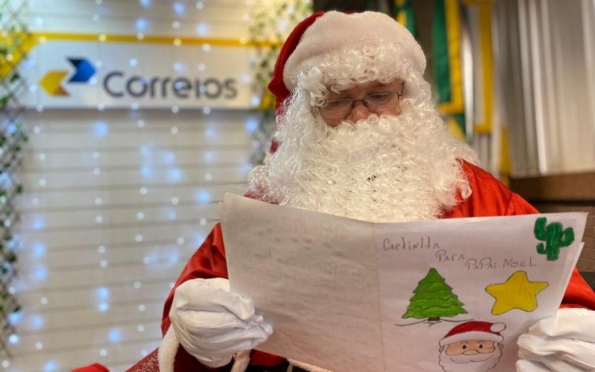 Campanha Papai Noel dos Correios será aberta em Sergipe nesta terça (14)