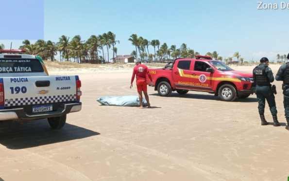 Corpo de banhista é encontrado na praia do Mosqueiro, em Aracaju 