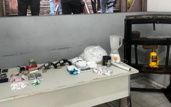 PC fecha laboratório de drogas e identifica investigados em Lagarto (SE)