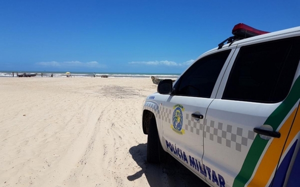 Policiamento na praia integra ações de segurança pública no Pré-Caju 2023