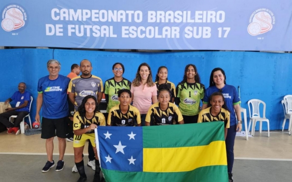 Sergipe é campeão brasileiro escolar de futsal Sub-17 em Salvador