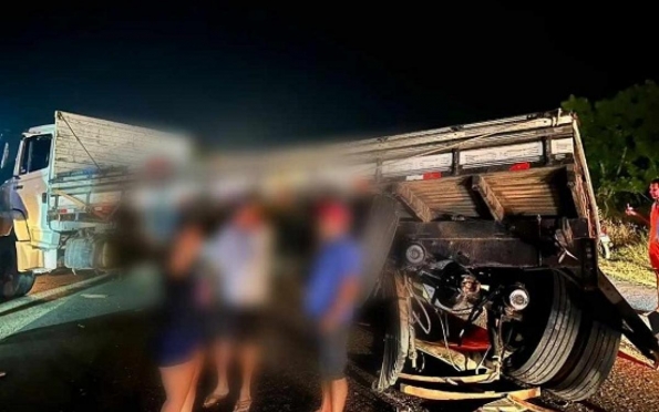 Colisão entre carro e caminhão termina com motorista morto em Carira