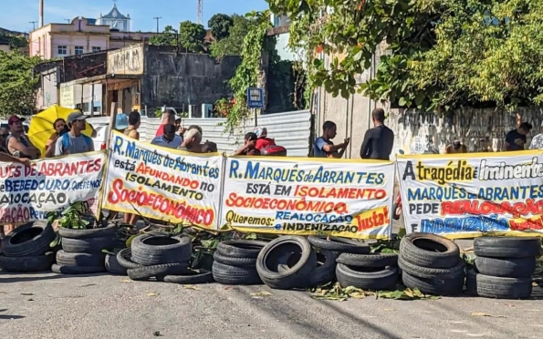 Deslocamento de mina em Maceió cai para 0,25 cm por hora