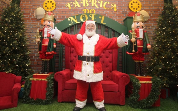 Encontros com o Papai Noel seguem em shoppings de Aracaju até domingo, 24