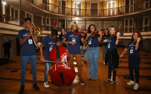 Alunos da Orquestra Jovem Sesc participam de Festival Internacional de Música