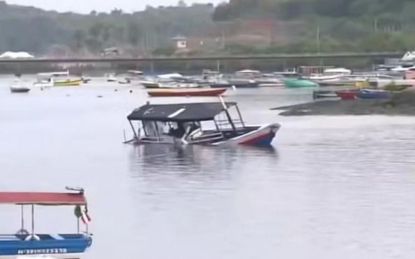 Barco naufraga na Baía de Todos-os-Santos e deixa ao menos 5 mortos