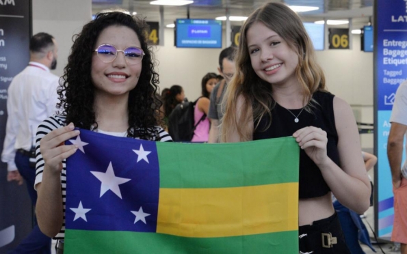 Estudantes sergipanas embarcam para intercâmbio nos EUA