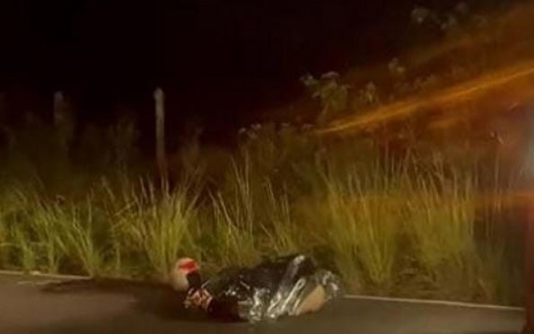 Homem morre após ser atropelado por motocicleta na rodovia SE-255 