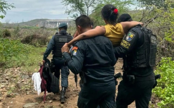 Mulher encontrada em Canindé (SE) pode ter forjado o próprio sequestro