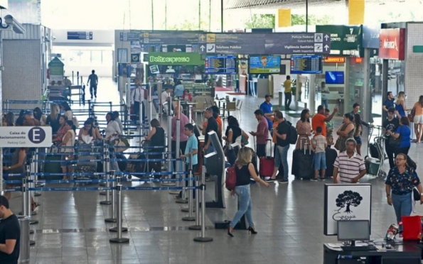 Aeroporto tem crescimento de 15% no fluxo de passageiros em janeiro