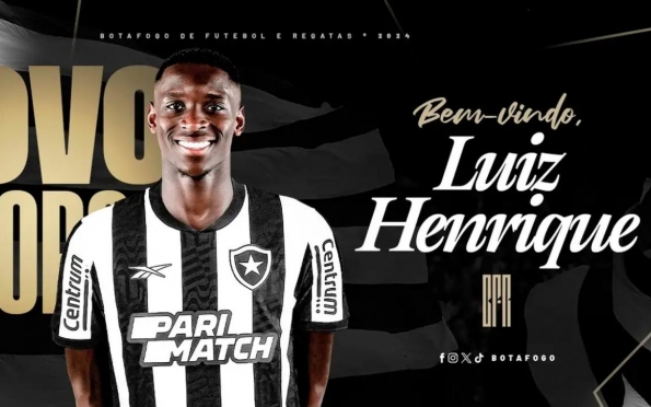 Botafogo confirma contratação de Luiz Henrique, do Betis da Espanha