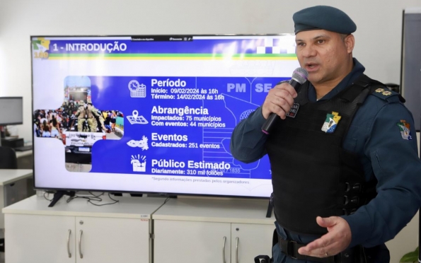 Operação Carnaval terá mais de 8 mil servidores na segurança em Sergipe