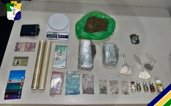 Homem é preso com mais de 1 kg de drogas em Nossa Senhora do Socorro