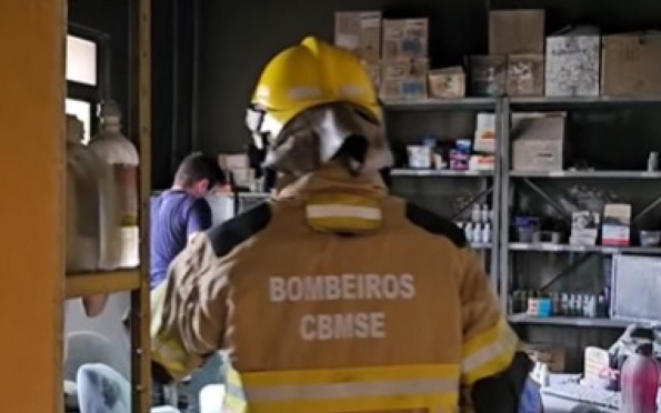 Princípio de incêndio ocorre em UBS de presídio em Sergipe
