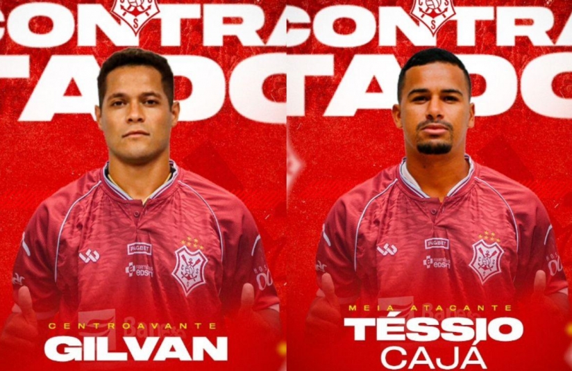 Sergipe anuncia contratações de Téssio e Gilvan para Série D do Brasileirão