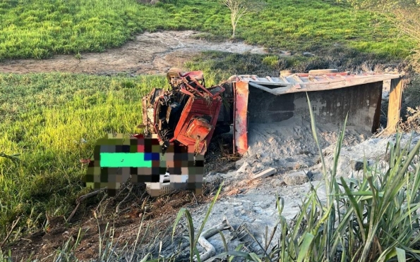 Acidente na SE-170 deixa três feridos em Riachão do Dantas (SE)
