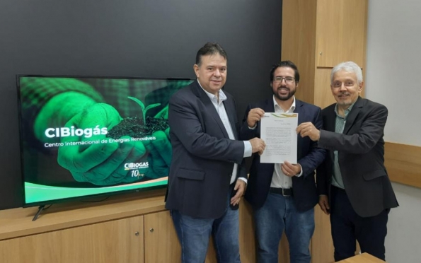 Sergas assina termo de convênio com o Cibiogás e SergipeTec, no Paraná