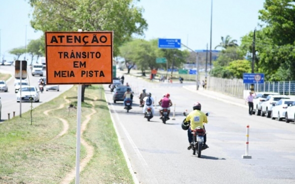 Tancredo Neves: trânsito continua com alterações nesta segunda-feira