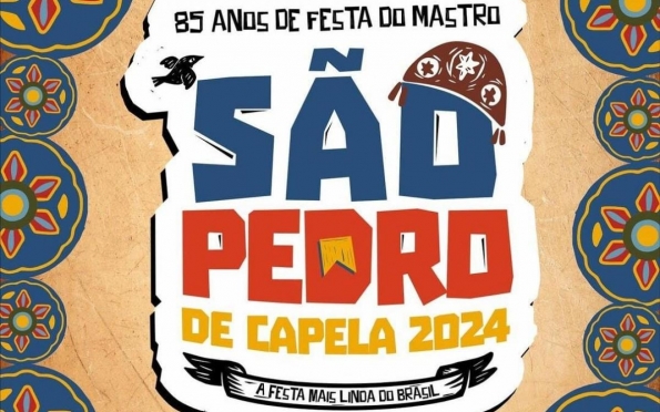 Confira a programação completa do São Pedro de Capela 2024