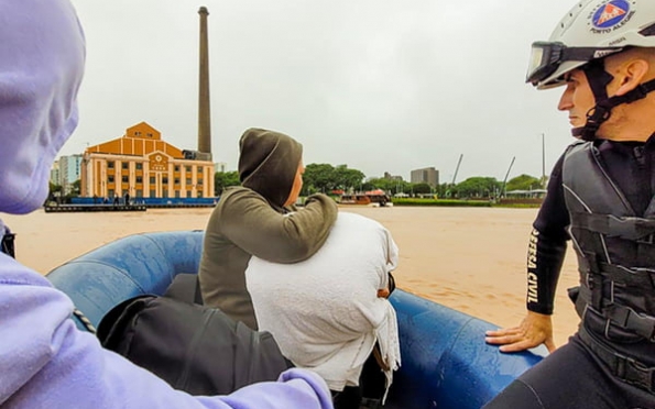 Edvaldo divulga ponto de doação às vítimas das chuvas no Rio Grande do Sul