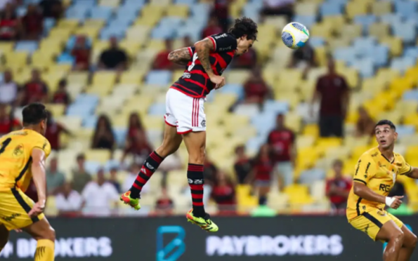 Flamengo conta com gol de Pedro para derrotar Amazonas