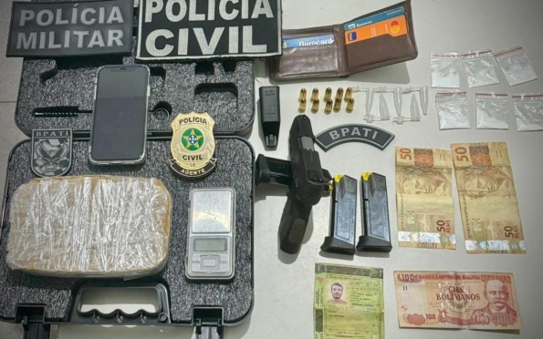 Homem é flagrado com crack avaliado em R$ 25 mil em Lagarto (SE)