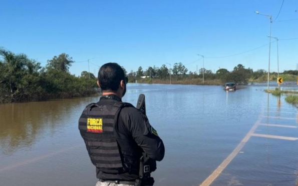 Policiais civis de Sergipe também estão auxiliando no Rio Grande do Sul