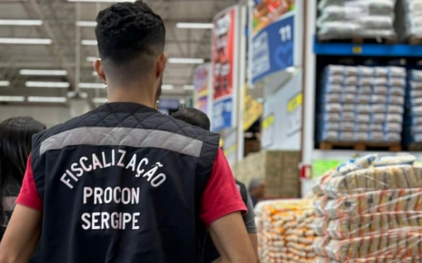 Procon Sergipe realiza monitoramento de preços do arroz em Aracaju