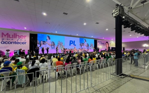 Em Aracaju, Michelle Bolsonaro defende maior participação das mulheres na política