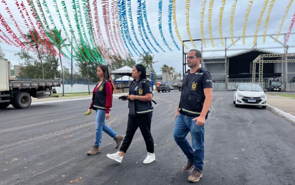 São João Seguro: Crea-SE fiscaliza montagem de estruturas em municípios