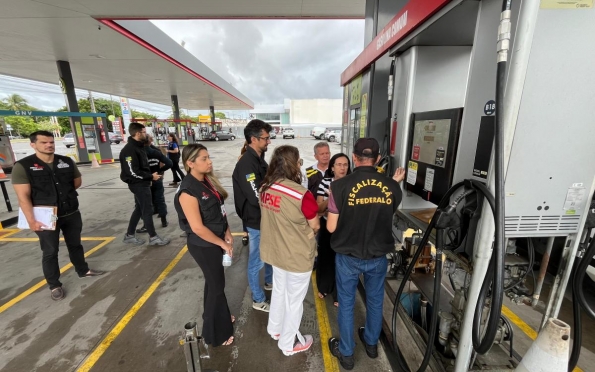 Fiscalização em postos de gasolina de Aracaju não encontra irregularidades