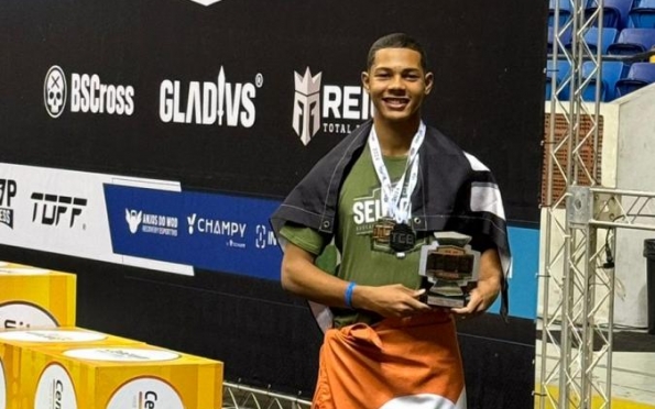 Jovem atleta sergipano faz história no Crossfit brasileiro