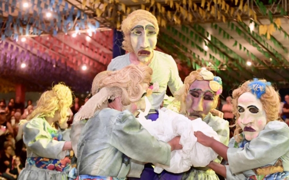 Ópera do Milho encanta público na Vila do Forró do Arraiá do Povo